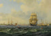 Schiffe in Kopenhagen - Wilhelm Victor Bille — Ansicht des Kunstwerks