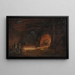 Masugnen - Wilhelm Wallander — gerahmtes Bild an der Wand