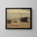 Sur la plage de Skagen - Wilhelm Xylander — gerahmtes Bild an der Wand