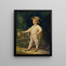 Der kleine Bauer Der kleine Jäger - Wilhelm von Kaulbach — gerahmtes Bild an der Wand