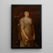 Portrait von Alicja Worms - Wilhelm von Kaulbach — gerahmtes Bild an der Wand