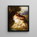 Unter den Linden - Wilhelm von Kaulbach — gerahmtes Bild an der Wand