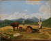 auf der Alm - Wilhelm von Kobell — Ansicht des Kunstwerks
