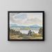 Blick auf den Staffelsee - Wilhelm von Kobell — gerahmtes Bild an der Wand