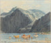 See von Königsee mit den Klippen von Saint-Barthélemy - Wilhelm von Kobell — Ansicht des Kunstwerks