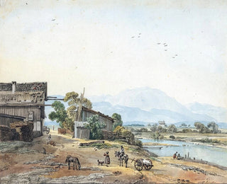 Wilhelm von Kobell - Wolfratshausen an der Loisach.webp