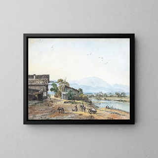 Wilhelm von Kobell - Wolfratshausen an der Loisach.webp