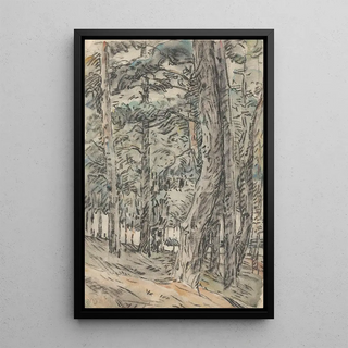 Wilhelmus Johannes Steenhoff - Boslandschap.webp