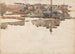 Ansicht der Stadt - Wilhelmus Johannes Steenhoff — Ansicht des Kunstwerks