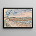 Weg durch die Landschaft - Wilhelmus Johannes Steenhoff — gerahmtes Bild an der Wand