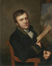 Jan Baptist Kobell II 1778-1814 Maler im Uniform als Mitglied des Königlichen Instituts für Wissenschaften, Literatur und Schöne Künste - Willem Bartel van der Kooi — Ansicht des Kunstwerks