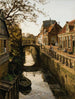 Die Straße mit dem Kanal Bleiswijkstraat in Enkhuizen - Willem Bastiaan Tholen — Ansicht des Kunstwerks