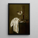 Stillleben mit Nautilusschale - Willem Claesz Heda — gerahmtes Bild an der Wand