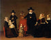 Familiengruppe mit einem schwarzen Mann - Willem Cornelisz Duyster — Ansicht des Kunstwerks
