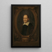 Cornelis Fransz Eversdijck 1586-1666 Mathematiker Schatzmeister von Zeeland - Willem Eversdijck — gerahmtes Bild an der Wand