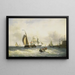 Ancrage in Bremerhaven - Willem Gruyter Jr. — gerahmtes Bild an der Wand