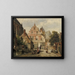 Amsterdam - Willem Koekkoek — gerahmtes Bild an der Wand