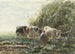 L'Enclos de la Traite - Willem Maris — Ansicht des Kunstwerks