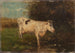 Weiße Kuh - Willem Maris — Ansicht des Kunstwerks