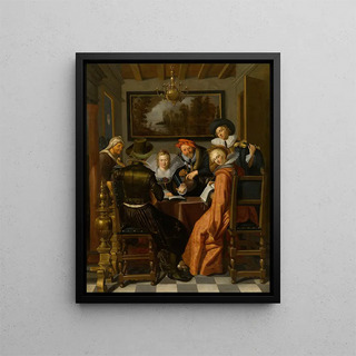 Willem Pietersz Buytewech - Party Making Music.webp