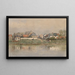 Eisden - Willem Roelofs — gerahmtes Bild an der Wand
