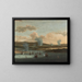 Bataille de Medway - Willem Schellinks — gerahmtes Bild an der Wand