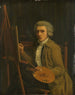 Portrait eines Malers, wahrscheinlich des Künstlers selbst - Willem Uppink — Ansicht des Kunstwerks