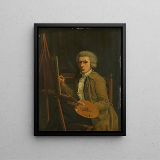 Willem Uppink - Portrait of a Painter probably the Artist himself.webp