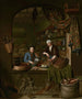 Reproduktion des Gemäldes Eine Feinkostladen - Willem van Mieris