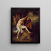 Szenen des Bacchus - Willem van Mieris — gerahmtes Bild an der Wand