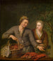 Fischhändler - Willem van Mieris — Ansicht des Kunstwerks