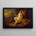 Paris und Œnone - Willem Van Mieris — gerahmtes Bild an der Wand