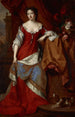 Königin Anne, als sie dänische Prinzessin war 1665–1714 - Willem Wissing — Ansicht des Kunstwerks