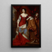 Königin Anne, als sie dänische Prinzessin war 1665–1714 - Willem Wissing — gerahmtes Bild an der Wand