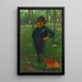 Junge mit Schubkarre - Willem Witsen — gerahmtes Bild an der Wand