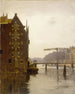 Entrepôts sur un canal d'Amsterdam à Uilenburg - Willem Witsen — Ansicht des Kunstwerks