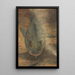Fisch von vorne - Willem Witsen — gerahmtes Bild an der Wand