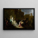 Saint Paul und Saint Barnabé in Lystra - Willem de Poorter — gerahmtes Bild an der Wand