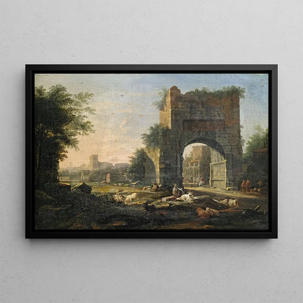 Willem van Bemmel - Rmische Abendstimmung.webp