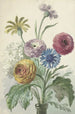 Blumenstrauß im Hals einer grünen Vase - Willem van Leen — Ansicht des Kunstwerks