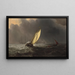 Vor dem Sturm - Willem van de Velde der Jüngere — gerahmtes Bild an der Wand