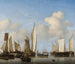 Bateaux dans les rades - Willem van de Velde le Jeune — Ansicht des Kunstwerks
