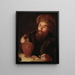 Alter Mann mit Krug - Willem van der Vliet — gerahmtes Bild an der Wand