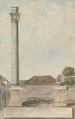Die Säulen des Augustus in Brindisium - Willey Reveley — Ansicht des Kunstwerks