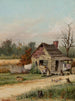 Alte wackelige Hütte - William Aiken Walker — Ansicht des Kunstwerks