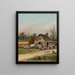 Alte wackelige Hütte - William Aiken Walker — gerahmtes Bild an der Wand