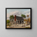 Partageurs de culture dans la cour - William Aiken Walker — gerahmtes Bild an der Wand