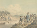 Vue en Chine avec figures, pagode et montagne - William Alexander — Ansicht des Kunstwerks