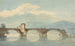 Ein Brücke über den Arno - William Alfred Delamotte — Ansicht des Kunstwerks