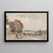 Pont de Richmond - William Alfred Delamotte — gerahmtes Bild an der Wand